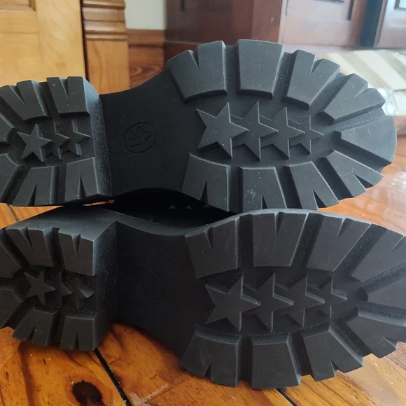 Ash Black Studded Heeled Boots - Picture 9 of 12